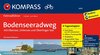 Buchcover KOMPASS Fahrradführer Bodenseeradweg mit Obersee, Untersee und Überlinger See