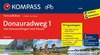 Buchcover KOMPASS Fahrradführer Donauradweg 1, von Donaueschingen nach Passau