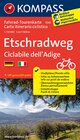 Buchcover KOMPASS Fahrrad-Tourenkarte Etschradweg - Ciclabile dell'Adige 1:50.000