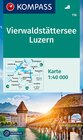Buchcover KOMPASS Wanderkarte 116 Vierwaldstätter See, Luzern 1:40.000