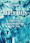 Buchcover Herta Klein - Schülerin der Kunstgewerbeschule 1926-1930