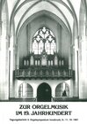 Buchcover Zur Orgelmusik im 19. Jahrhundert