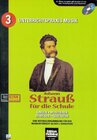 Buchcover Johann Strauß für die Schule. Heft und AudioCD