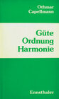Buchcover Güte Ordnung Harmonie