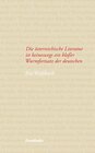 Buchcover Die österreichische Literatur ist keineswegs ein bloßer Wurmfortsatz der deutschen