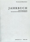 Buchcover Jahrbuch der Gesellschaft für die Geschichte des Protestantismus in Österreich