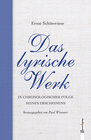 Buchcover Das lyrische Werk