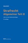 Buchcover Strafrecht Allgemeiner Teil II