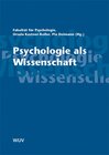 Buchcover Psychologie als Wissenschaft