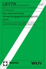 Buchcover Das österreichische Verwertungsgesellschaftengesetz 2006