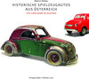 Buchcover Historische Spielzeugautos aus Österreich