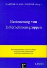 Buchcover Besteuerung von Unternehmensgruppen