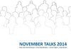 Buchcover November Talks 2014