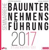 Buchcover Bauunternehmensführung 2017