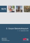 Buchcover 5. Grazer Betonkolloquium