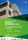 Buchcover 4. Klagenfurter Holzbau-Fachtagung, Tagungsband, Vorfertigen und Modularisieren im Holzbau; 4.KlaHFT'22