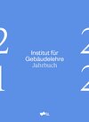 Buchcover Institut für Gebäudelehre - Jahrbuch 21/22