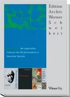 Buchcover Bibliographie der ungarischen Literatur des 20. Jahrhunderts in deutscher Sprache