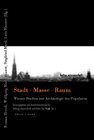 Buchcover Stadt. Massen. Raum
