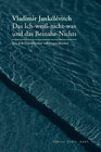 Buchcover Das Ich-weiß-nicht-was und das Beinahe-Nichts