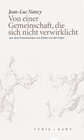 Buchcover Von einer Gemeinschaft, die sich nicht verwirklicht