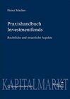 Buchcover Praxishandbuch Investmentfonds