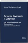 Buchcover Corporate Governance in Österreich
