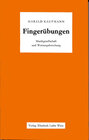Buchcover Fingerübungen