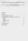 Buchcover Das Harmonikale in der Musikauffassung Rainer Maria Rilkes