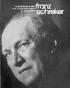Buchcover Franz Schreker