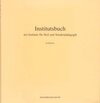 Buchcover Institutsbuch