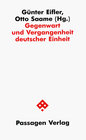 Buchcover Gegenwart und Vergangenheit deutscher Einheit