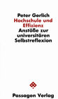Buchcover Hochschule und Effizienz