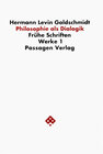 Buchcover Werkausgabe in neun Bänden / Philosophie als Dialogik
