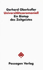 Buchcover Universitätszeremoniell