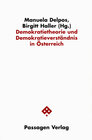 Buchcover Demokratietheorie und Demokratieverständnis in Österreich