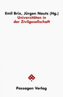 Buchcover Universitäten in der Zivilgesellschaft