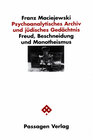 Buchcover Psychoanalytisches Archiv und jüdisches Gedächtnis