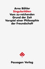 Buchcover Singularitäten