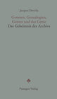 Buchcover Genesen, Genealogien, Genres und das Genie