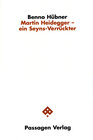 Buchcover Martin Heidegger - ein Seyns-Verrückter