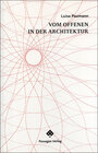 Buchcover Vom Offenen in der Architektur