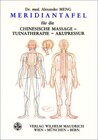 Buchcover Meridiantafel für die chinesische Massage - Tuina-Therapie - Akupressur