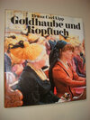 Buchcover Goldhaube und Kopftuch