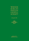 Buchcover Wiener Bibliophilen Gesellschaft