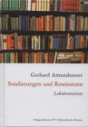 Buchcover Sondierungen und Resonanzen