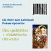 Buchcover CD-ROM zum Lehrbuch Novye Proekty (Auflage 2013) - Übungsblätter und didaktische Hinweise.