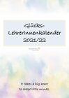 Buchcover Glücks-LehrerInnenkalender 2021/22