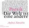 Buchcover Die Welt ist eine andere. Poetik