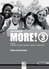 Buchcover MORE! 3 Basic Course Cyber Homework Offline Kopiervorlagen